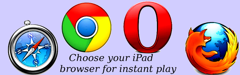 enter your mobile browser to play online